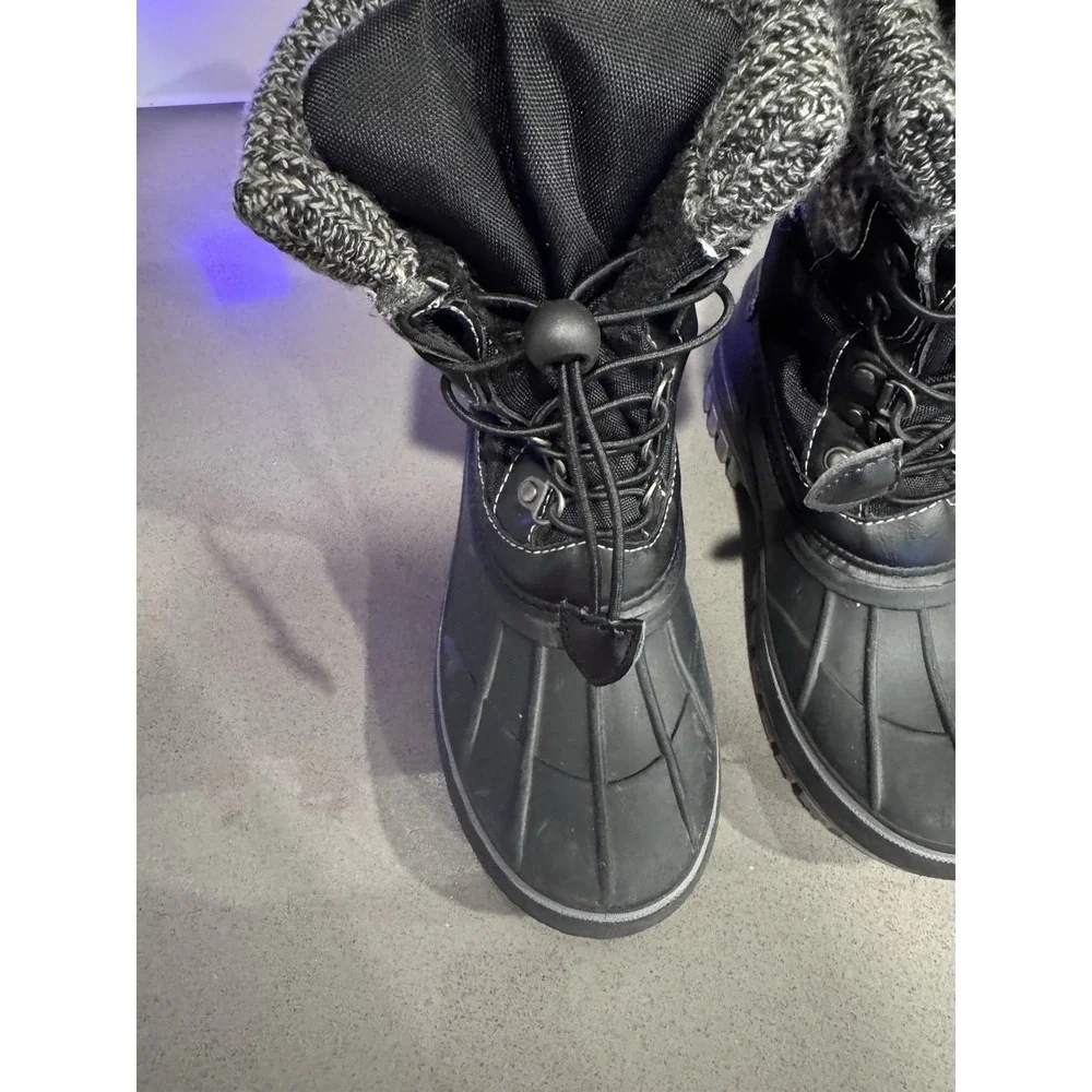 Girls Snow Boots With Cuff